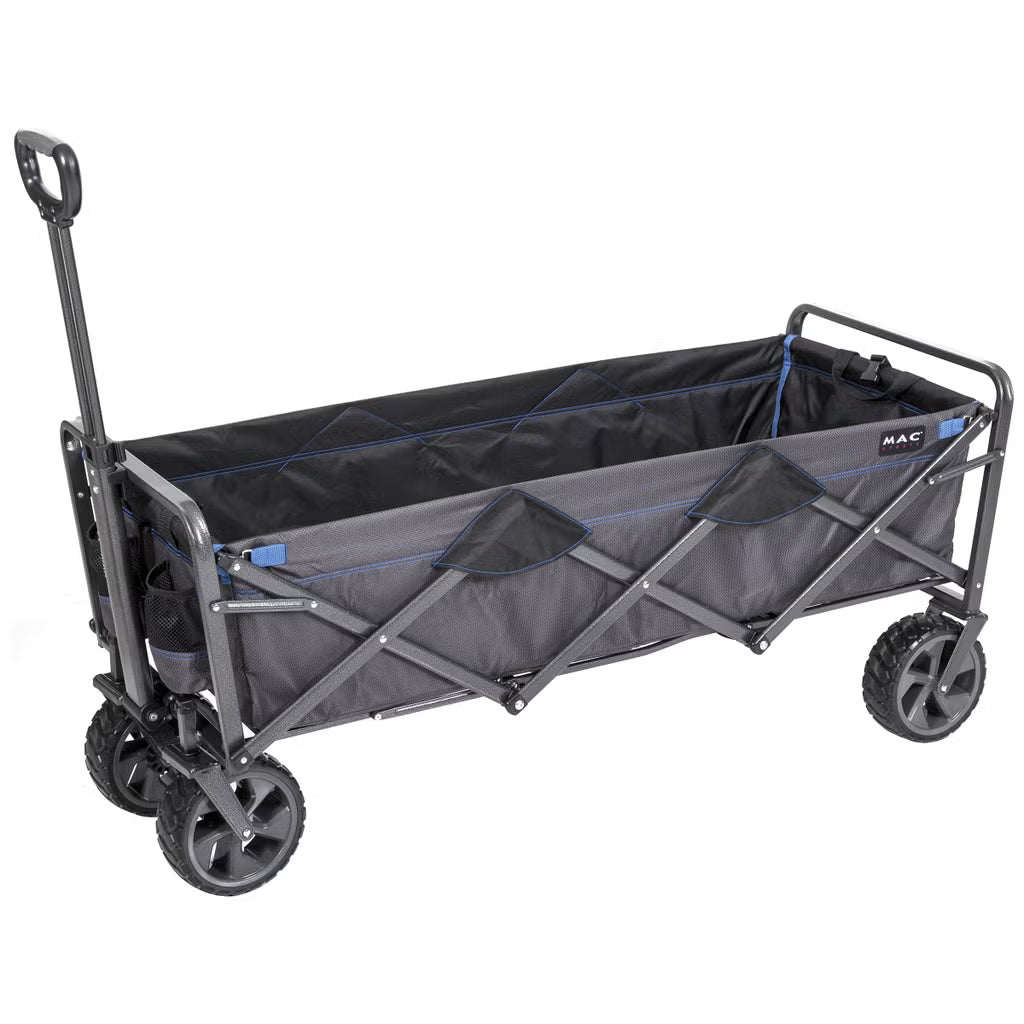 Mac Sports Extended Folding Utility Wagon with Brakes (350 lb)