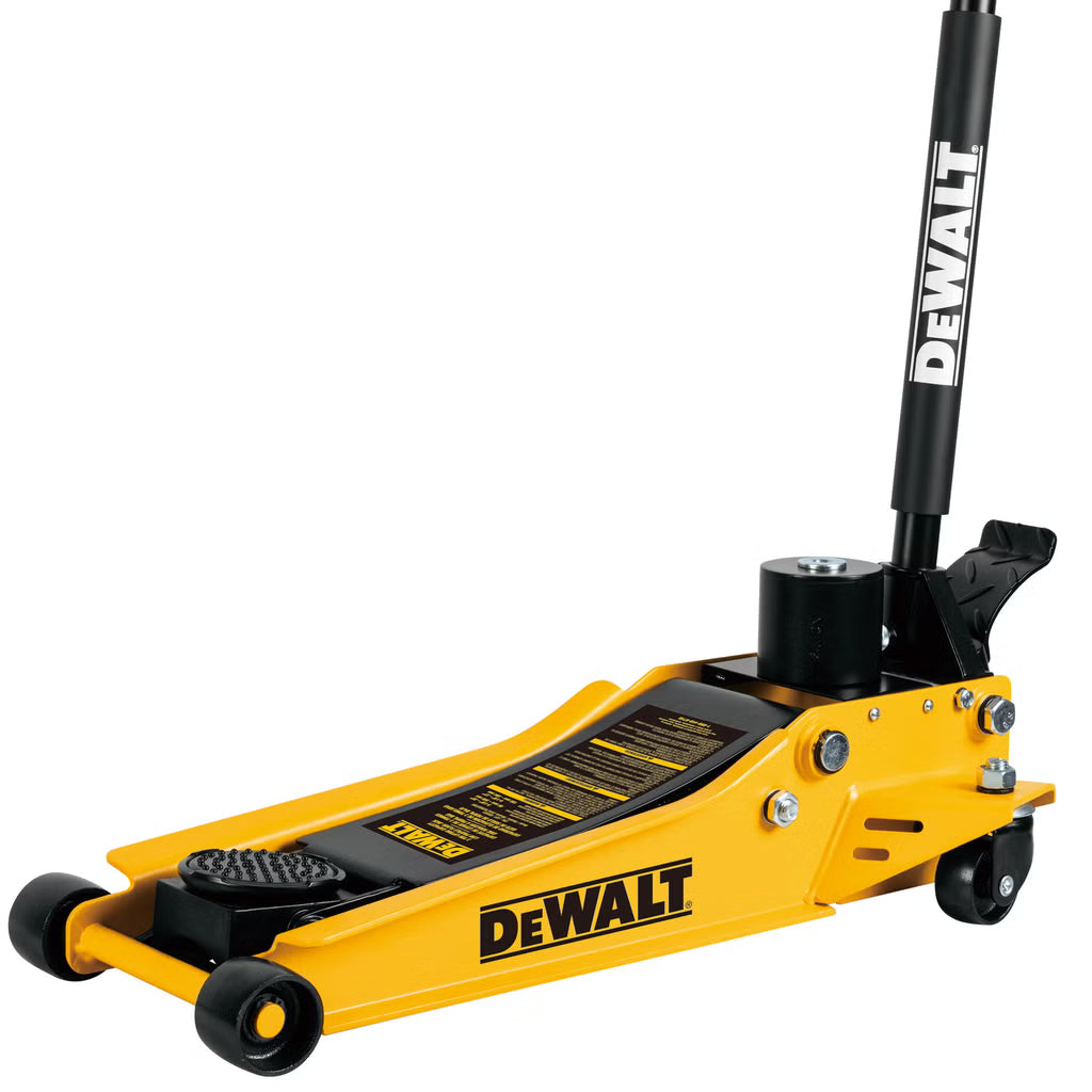 DeWALT 3-Ton Hydraulic Service Jack with Foot Pedal & SUV Adapter