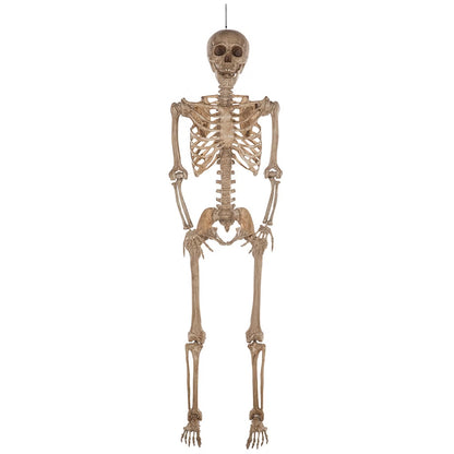 Halloween 7ft Poseable Skeleton Indoor Prop Decoration