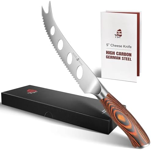 TUO Boning Knife - Razor Sharp Fillet Knife - High Carbon German Stainless Steel Kitchen Cutlery - Pakkawood Handle - Luxurious Gift Box Included - 7 inch - Fiery Phoenix Series - PuriLite