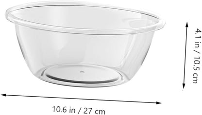 COSMEVIVI Plastic Wash Basin for Home Use Deep and Thick Wash Tub Suitable for Baby Bathing and Foot Soaking 1-Pack - PuriLite