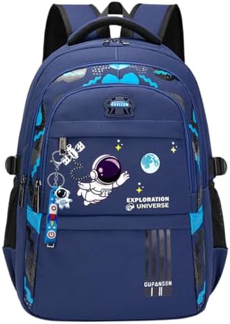 MITOWERMI Astronaut-space Backpack for Boys-Girls Elementary Middle School Bags for Girls Kids Bookbag - PuriLite