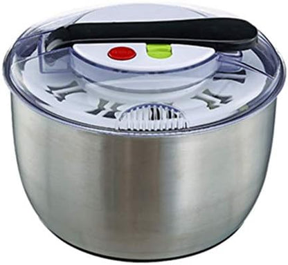 Salad Spinner, Large 5 L, Salad Spinners Best Rated, Lettuce Spinner, Salad Mixer Bowl, Salad Dressing Shaker-Ordinary Style - PuriLite