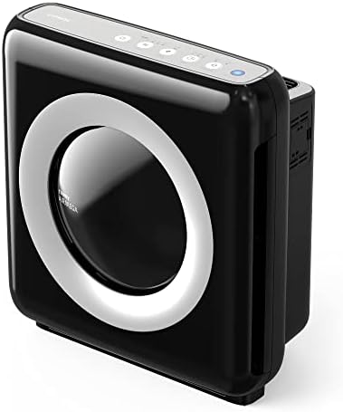 Coway Airmega AP-1512HHS App-Enabled Smart Technology, Compatible with Amazon Alexa True HEPA Air Purifier, Black/Bronze - PuriLite