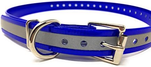 Replacement Strap for Dogtra Collars - 3/4" Wide Ultra-Durable Dog E-Collar Replacement for Training, Bark, Shock, Electric, and GPS Collars - 28" Adjustable Length Solid Black - PuriLite
