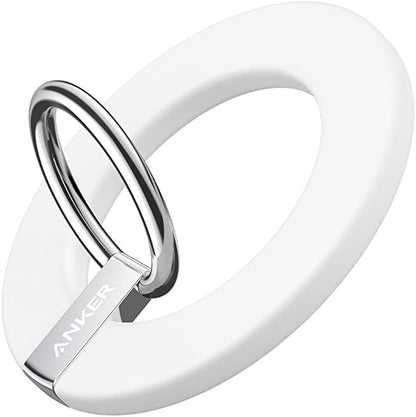 Anker Magnetic Phone Grip, MagGo 610 Ring Holder, Adjustable Kickstand, Only for iPhone 16/16 Plus/16 Pro/16 Pro Max/15/14/13/12 Series - PuriLite