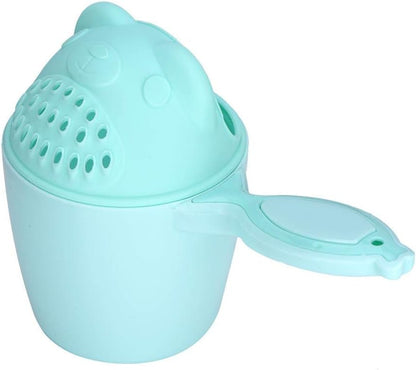 Baby Bath Rinse Cup, Detachable Baby Shampoo Rinser Kid Wash Hair Bathing Flusher for Baby Tub(Green) - PuriLite