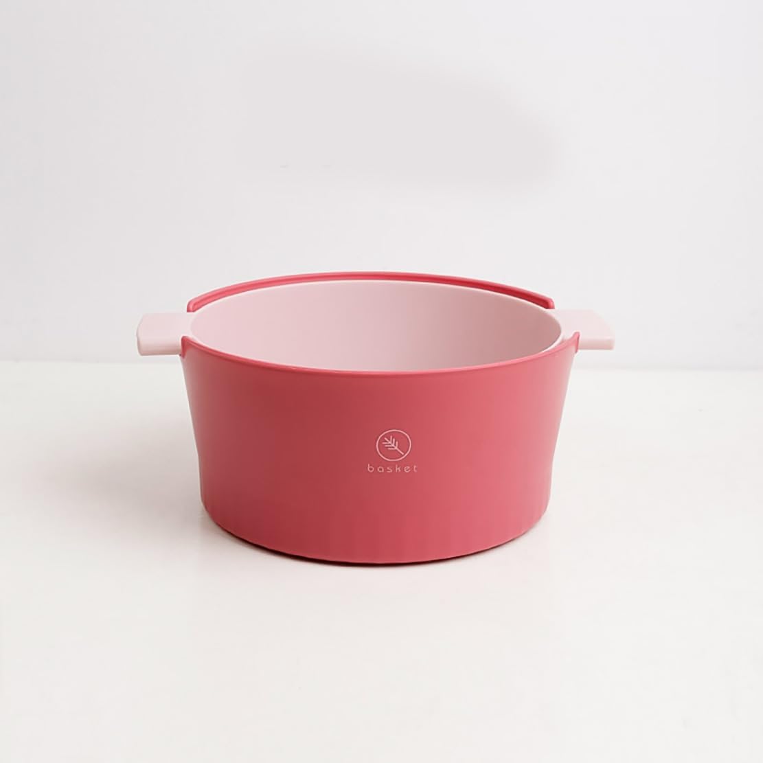 Kitchen Washbas Food Strainer Drain Basket Rotating Drainer Double-Layer Basin Vegetable Fruit Washing Strainer - PuriLite