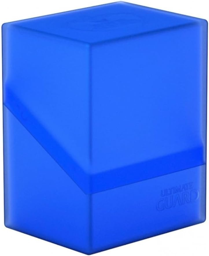 Ultimate Guard Boulder 100+ Classic, Deck Case for 100 Double-Sleeved TCG Cards, Onyx, Secure & Durable Storage for Trading Card Games, Soft-Touch Finish - PuriLite