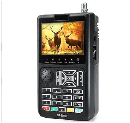 VF-6900P HD Digital Satellite Finder DVB-S/DVB S2/MPEG2 Sat Finder Meter SatelliteTV Receiver Tuner Vs ST-5150 KPT-716TS(VF6900P) - PuriLite