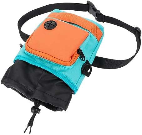 Dog Treat Pouch with Adjustable Waist Strap Lightweight and Durable Pet Training Bag for Treats and - PuriLite