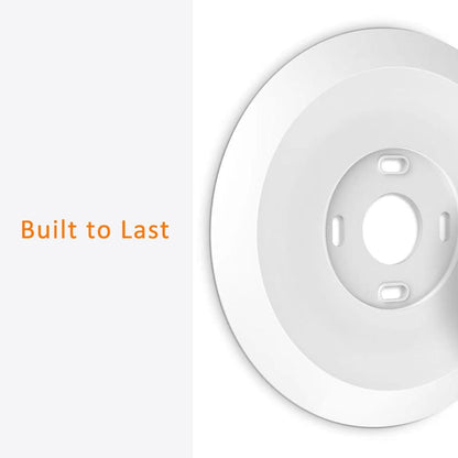 Wall Plate Made for The Nest Thermostat 2020 | Google Nest Thermostat Trim Kit Accessory | Easy Installation | Black - PuriLite