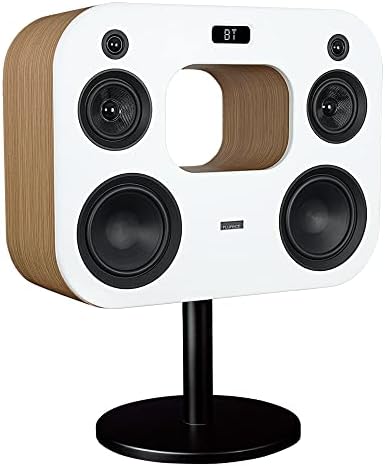 Fluance Fi70W Three-Way Wireless High Fidelity Music System with Powerful Amplifier & Dual 8" Subwoofers (Lucky Bamboo) - PuriLite