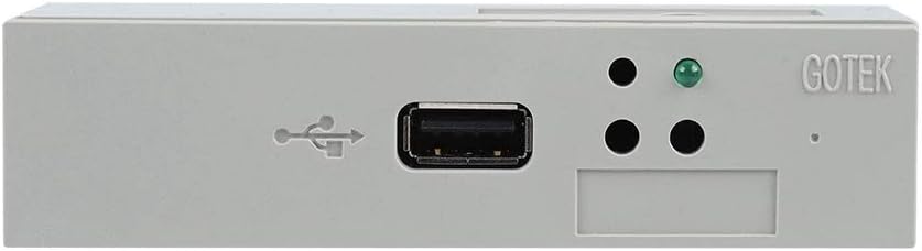 SSD Floppy Drive,Tangxi SFR1M44-U 3.5in 1.44MB USB SSD Floppy Drive Emulator+CD Screws,Plug and Play,Easy to Install,Gray - PuriLite