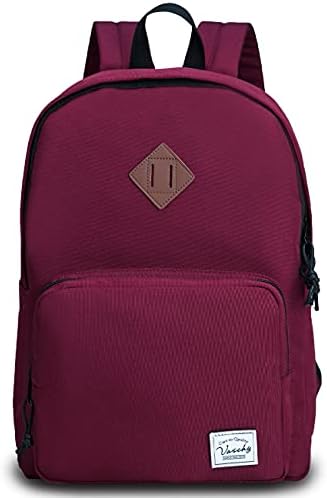 VASCHY Lightweight School Backpack for Women with Sleeve for 14" Laptop - PuriLite