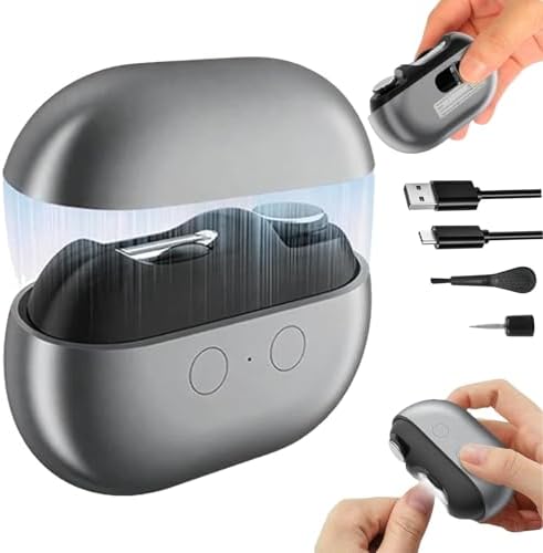 Yosody Nail Clipper, Easy Clip Electric Nail Clippers, Smart Nail Clippers, With Led Light, Nail Scraps Storage And Polishing - PuriLite