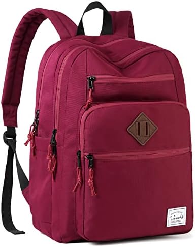 School Backpack for Men Women,Vaschy Lightweight School Bag Bookbag Casual Daypack for High School/College/Teens/Travel/Work - PuriLite