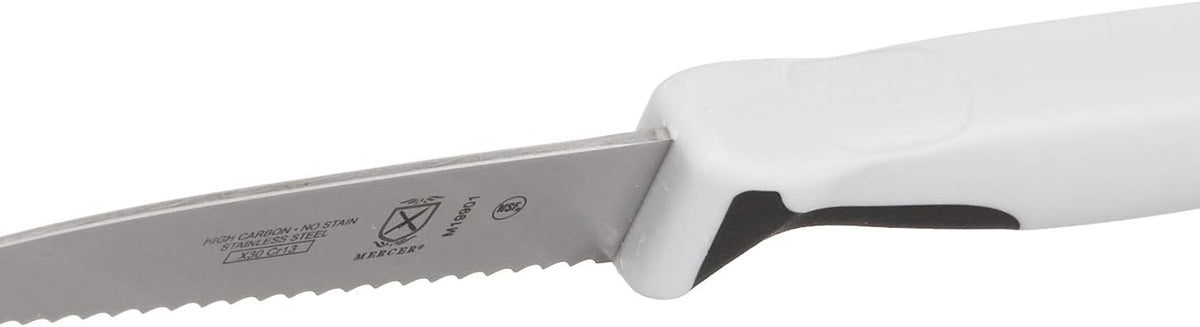 Mercer Culinary M23860 Millennia Black Handle, 8.5-Inch Narrow, Fillet Knife - PuriLite