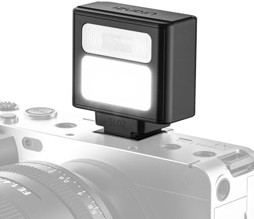 ULANZI Mini Camera Flash SL01 Speedlite Digital Camera Speedlight with Hot Shoe, Compatible with Sony/Canon/Fuji/Nikon/Panasonic/Olympus/Pentax - PuriLite