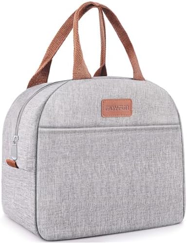 Lunch Bag for Women & Men Adult Insulated Lunch Box, Small Leakproof Cooler Food Lunch Containers Reusable High Capacity Lunch Tote Bags for Work, Travel, Outdoor - PuriLite