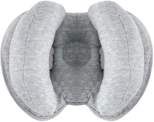 KAKIBLIN 2 in 1 Baby Head Pillow with Banana Neck Pillow for 3 Months to 8 Months Baby Travel Pillow for Stroller or Bed - PuriLite