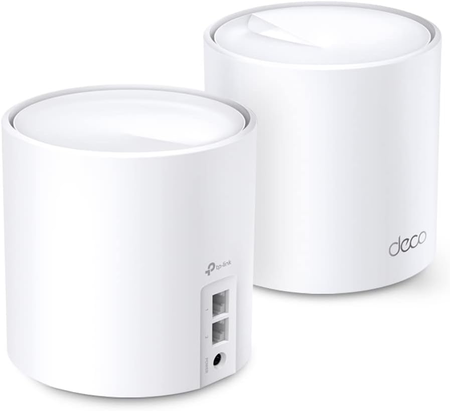 TP-Link Deco Whole Home Mesh WiFi System (Deco M4) – Up to 5,500 Sq. Ft. Coverage, Replaces Wireless Internet Routers and Extenders, Gigabit Ports, Works with Alexa, 3-Pack - PuriLite