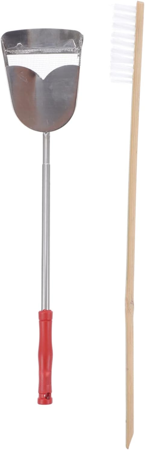 DOITOOL 6pcs Brush and Shovel Kit for Pet Supplies Cage Cleaning Accessory for Parrot Birds