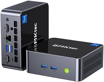 GMKtec Mini PC Intel Core i9 12900HK(14C/20T 5.0 GHz) W11 Pro, Desktop Computer 32GB DDR4 RAM+1TB NVMe SSD, Triple 4K Display, WiFi 6, BT5.2, USB-C M3 Plus - PuriLite