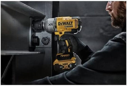 DEWALT 20V MAX XR Impact Wrench, 1/2 In Cordless, High Torque, 4 Speed Precision Mode, Tool Only (DCF900B) - PuriLite