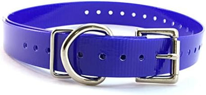 Sparky Pet Co - Purple, Roller Buckle 3/4" Replacement Collar - Compatible with Garmin, Delta, Dogtra, SportDOG, E Collar, Tri Tronics, Educator Style Compatible Systems, E Collar Systems - PuriLite
