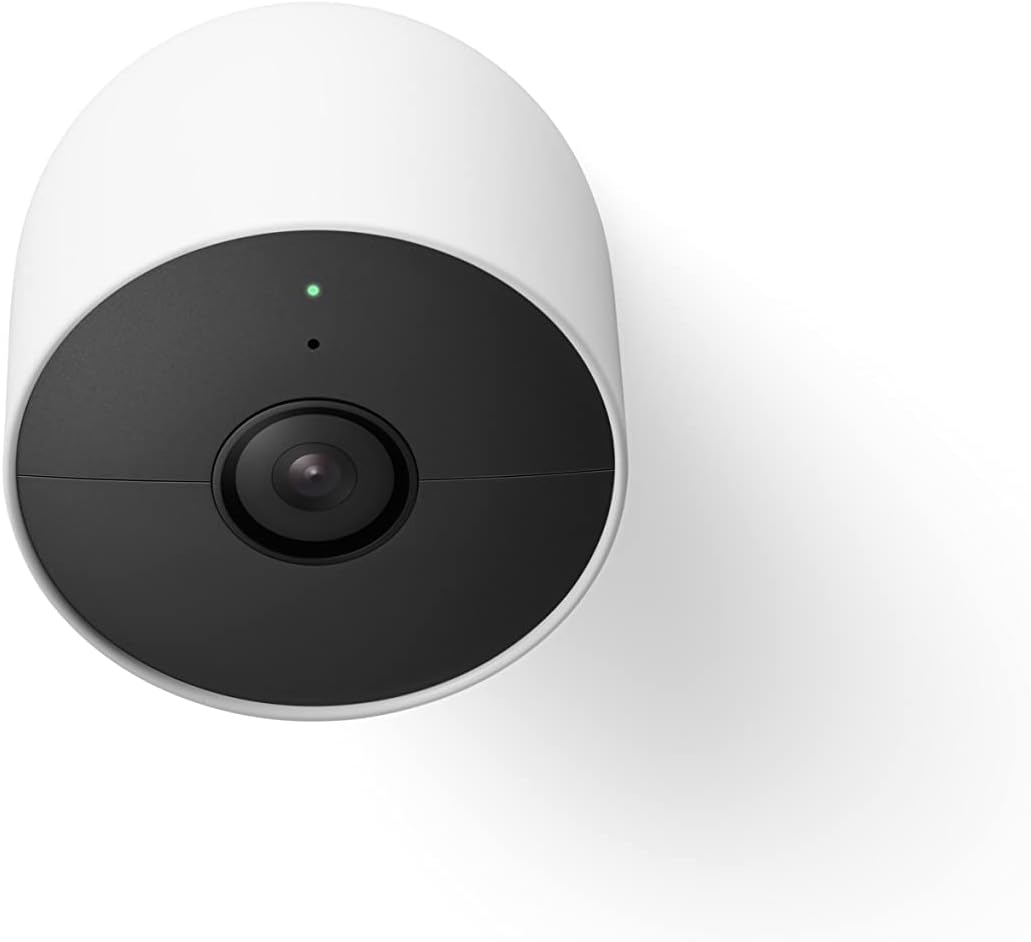 Google Nest Security Cam (Wired) - 2nd Generation - Snow - PuriLite