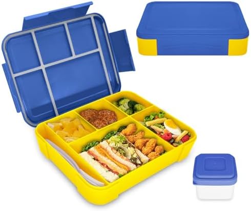Hap Tim Bento Box Lunch Box for Kids (CA1265-BL) - PuriLite