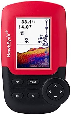 HawkEye FT1PXC Fishtrax Fish Finder with HD Color Virtuview Display - PuriLite