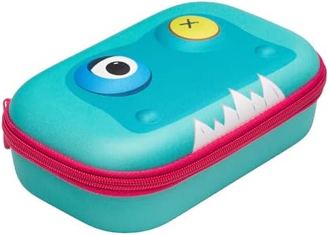 ZIPIT Beast Pencil Box for Kids | Pencil Case for School | Organizer Pencil Bag | Large Capacity Pencil Pouch (Red) - PuriLite
