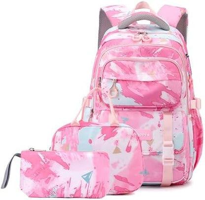 Backpack for Girls Kids Backpack Elementary School Backpack Boys Bookbag Schoolbag for Teen Boys - PuriLite