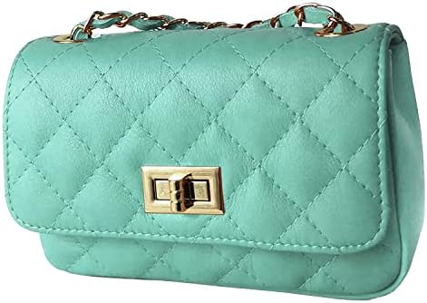 MamaMilano Women/Girls Italian Handmade Genuine Leather Cleo Shoulder Bag/Purse/HandBag/Totebag with Shoulder Strap - PuriLite