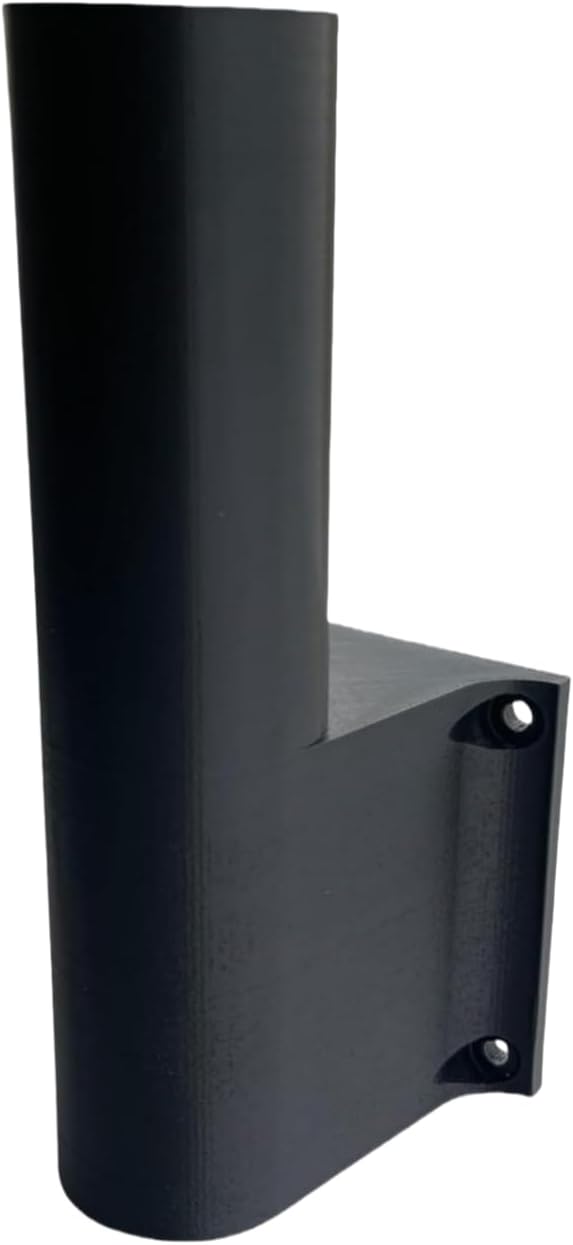 Wall Mount for Mammotion Luba/Yuka RTK Antenna - Mounting Bracket for Secure Installation & Precise Positioning (Black) - PuriLite