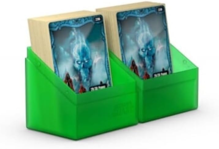 Ultimate Guard Boulder 100+ Classic, Deck Case for 100 Double-Sleeved TCG Cards, Onyx, Secure & Durable Storage for Trading Card Games, Soft-Touch Finish - PuriLite