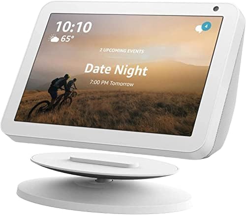 Sintron Smart Display Stand for Show 5 & Show 8 (1st Gen & 2nd Gen) - Adjustable Magnetic Stand Mount with 360 Degree Rotation, Tilt Function and Anti-Slip Base, Compatible with iPhone Models (Black) - PuriLite