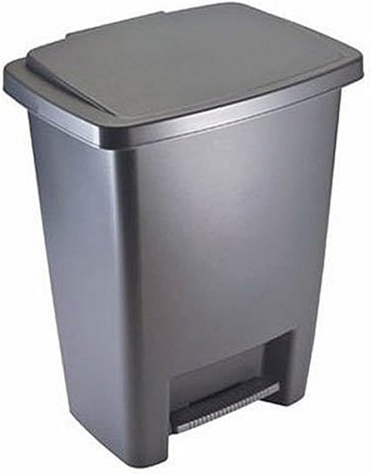 Rubbermaid 31.2L Step on Wastebasket (FG284187CYLND) - PuriLite
