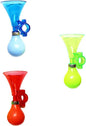 3 Pcs Bike Horn Kids Air Horn Clown Horn Hand Held Plastic Scooter Bicycle Bell for Cart Kids Boys Girls - PuriLite