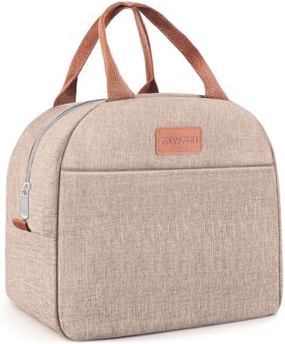 Lunch Bag for Women & Men Adult Insulated Lunch Box, Small Leakproof Cooler Food Lunch Containers Reusable High Capacity Lunch Tote Bags for Work, Travel, Outdoor - PuriLite