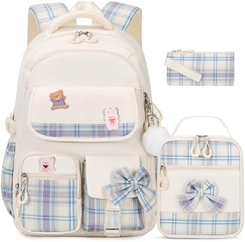 ACESAK Girls Backpack - 3PCS Backpack for Girls Cute School Backpacks for Girls Kindergarten - PuriLite