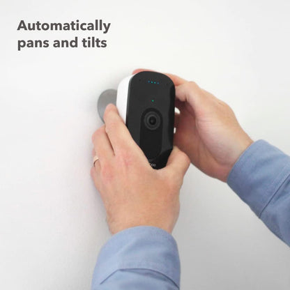 ecobee Smart Camera – Indoor WiFi Security Camera, Smart Home Security System, 1080p HD 180 Degree FOV, Night Vision, 2-Way Audio, Works with Apple HomeKit, Alexa Built in - PuriLite