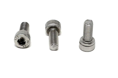 iexcell 25 Pcs M6 x 20mm Thread Pitch 1 mm Stainless Steel 304 Hex Socket Head Cap Screws Bolts Kit - PuriLite