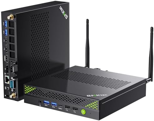 GMKtec Mini PC Intel Core i9 12900HK(14C/20T 5.0 GHz) W11 Pro, Desktop Computer 32GB DDR4 RAM+1TB NVMe SSD, Triple 4K Display, WiFi 6, BT5.2, USB-C M3 Plus - PuriLite