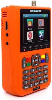 V9 Finder Digital Satellite Finder LCD Satellite Finder Digital Satellite Finder 3.5 Inch DVB-S/S2 H.265(Black) - PuriLite