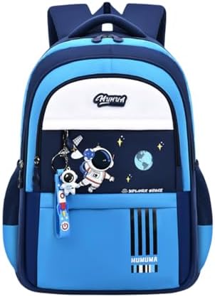 MITOWERMI Astronaut-space Backpack for Boys-Girls Elementary Middle School Bags for Girls Kids Bookbag - PuriLite