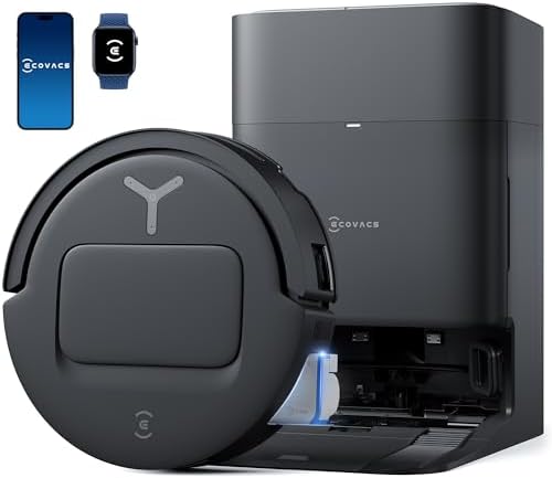 ECOVACS DEEBOT X9 PRO OMNI Robot Vacuum and Mop, BLAST™ 16,600Pa Suction, OZMO ROLLER Instant Self-Washing Mopping, ZeroTangle™ 3.0, Triple Lift System, AI Smart Navigation, Hands-Free OMNI Station - PuriLite