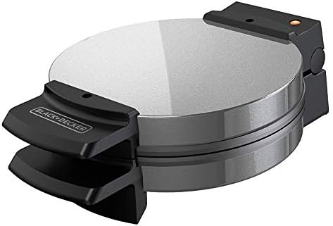 BLACK+DECKER WMB500 Belgian Waffle Maker, Stainless Steel - PuriLite